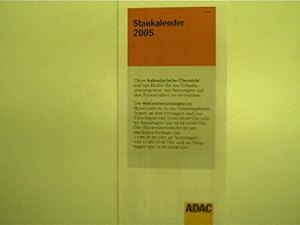 ADAC Staukalender 2005,