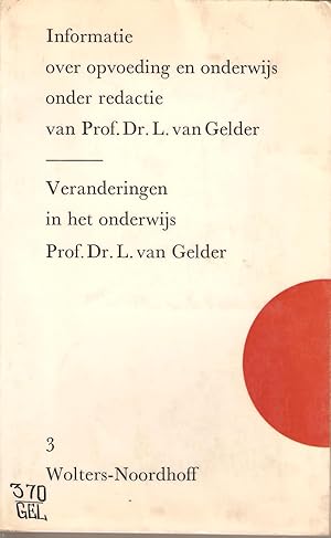 Image du vendeur pour Veranderingen in het Onderwijs mis en vente par Snookerybooks