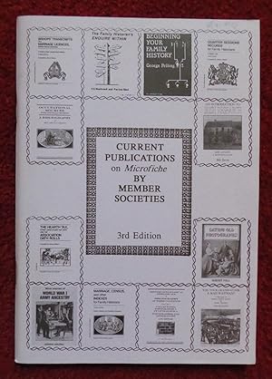Bild des Verkufers fr Current Publications by Member Societies on Microfiche zum Verkauf von Cadeby Books