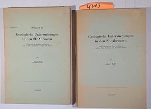 Geologische Untersuchungen in Den SE - Abruzzen ( Gebiet Zwichen Der Ebene Von Sulmona Und Den Tä...