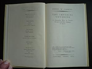 Seller image for The Imperial Votaress: A Chronicle Play in Twelve Scenes and Nine Changes of Scene. for sale by J. King, Bookseller,