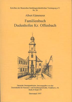 Familienbuch Dudenhofen Kr. Offenbach.