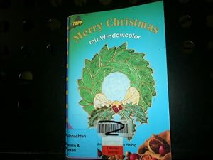 Bild des Verkufers fr Merry Christmas mit Windowcolor zum Verkauf von Antiquariat im Kaiserviertel | Wimbauer Buchversand