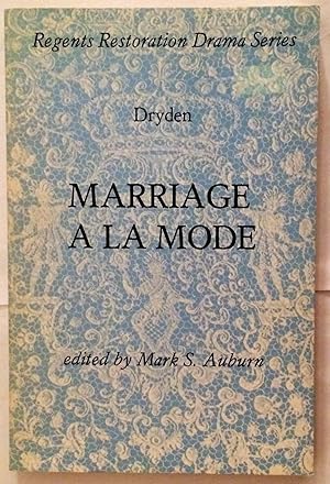Immagine del venditore per Marriage a la Mode (Regents Restoration Drama) venduto da Beach Hut Books