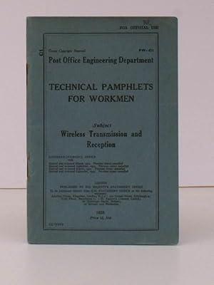 Imagen del vendedor de Technical Pamphlets for Workmen. [Group C]. Wireless Transmission and Reception. NEAR FINE COPY IN ORIGINAL WRAPPERS a la venta por Island Books