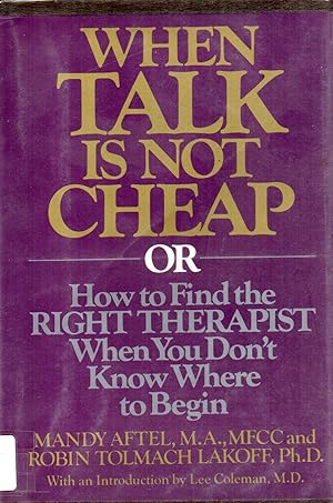 Immagine del venditore per When Talk is not Cheap venduto da Clivia Mueller