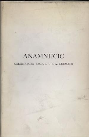 Anamnhcic Gedenkbroek Prof. E.A.Leemans