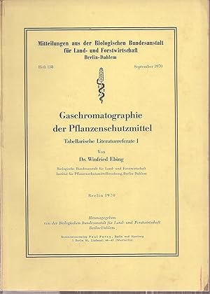 Gaschromatographie der Pflanzenschutzmittel