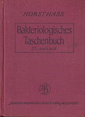 Bakteriologisches Taschenbuch