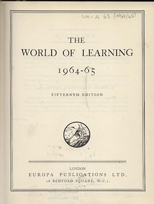 Fifteenth Edition 1964-65
