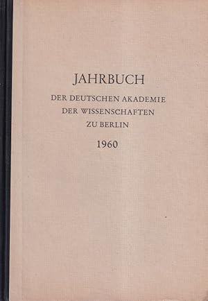 Seller image for Jahrbuch 1960 for sale by Clivia Mueller