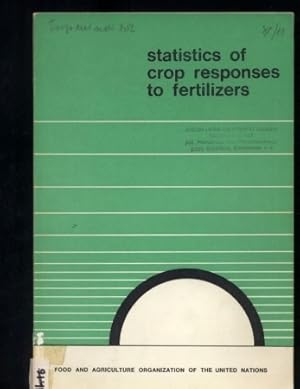 Bild des Verkufers fr Statistics of Crop Responses to Fertilizers zum Verkauf von Clivia Mueller