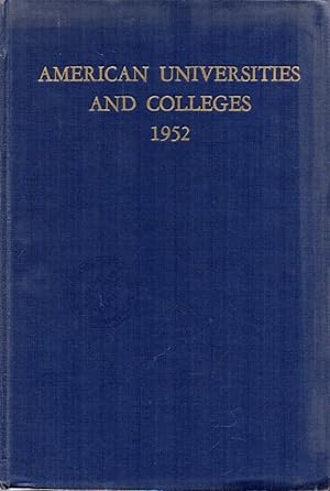 American Universities and Colleges 1952