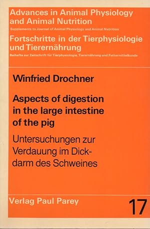 Seller image for Aspects of digestion in the large intestine of the pig (Untersuchungen for sale by Clivia Mueller