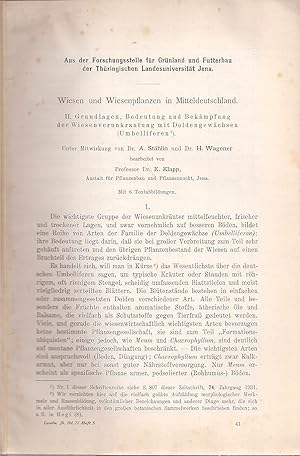 Seller image for Wiesen und Wiesenpflanzen in Mitteldeutschland for sale by Clivia Mueller