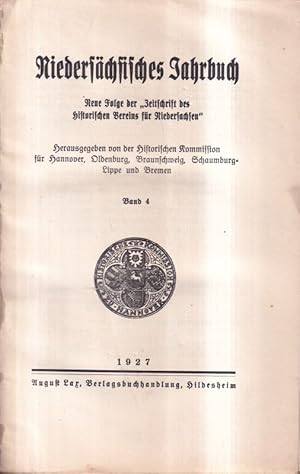 Niedersächsisches Jahrbuch Band 4 (1 Band)