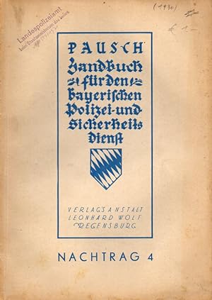 Handbuch für den Bayerischen Polizei- und Sicherheitsdienst