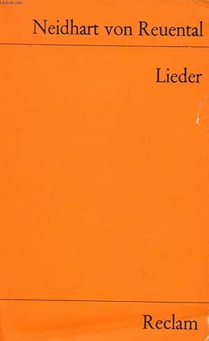 Bild des Verkufers fr LIEDER, AUSWAHL MIT DEN MELODIEN ZU NEUN LIEDERN zum Verkauf von Le-Livre