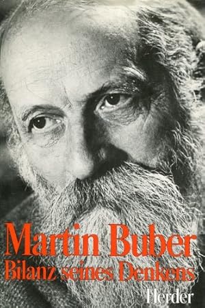 Bild des Verkufers fr Martin Buber. Bilanz seines Denkens zum Verkauf von Kepler-Buchversand Huong Bach