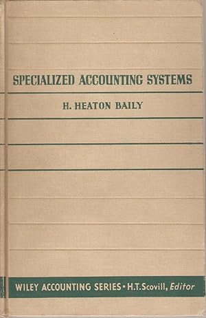 Image du vendeur pour Specialized Accounting Systems mis en vente par Snookerybooks