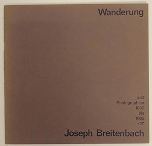 Bild des Verkufers fr Wanderung: 250 Photographien 1930 bis 1965 zum Verkauf von Jeff Hirsch Books, ABAA