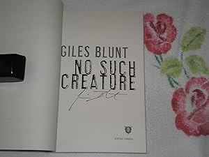 Seller image for No Such Creature: Signed for sale by SkylarkerBooks