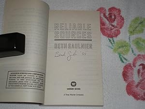 Seller image for Reliable Sources : Signed for sale by SkylarkerBooks