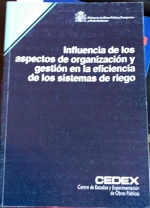 INFLUENCIA DE LOS ASPECTOS DE ORGANIZACIÓN Y GESTION DE ORGANIZACIÓN Y GESTION EN LA EFICIENCIA D...