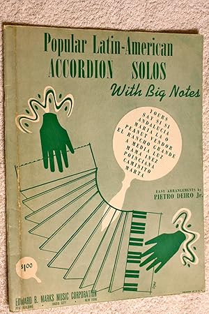 POPULAR LATIN-AMERICAN ACCORDION SOLOS with Big Notes