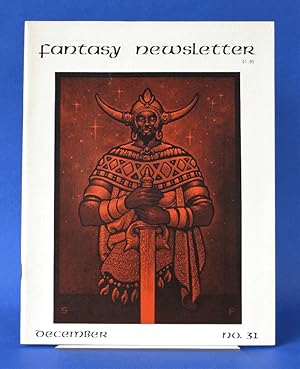 Seller image for Fantasy Newsletter December 1980 Issue 31 for sale by The Book Bin