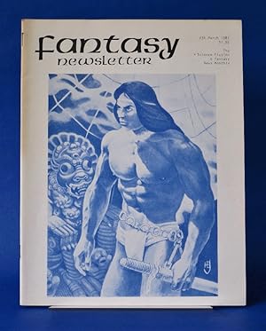 Seller image for Fantasy Newsletter March 1981 Issue 34 for sale by The Book Bin