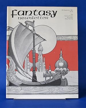 Seller image for Fantasy Newsletter September 1981 Issue 40 for sale by The Book Bin