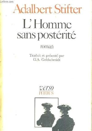 Image du vendeur pour L'HOMME SANS POSTERITE mis en vente par Le-Livre