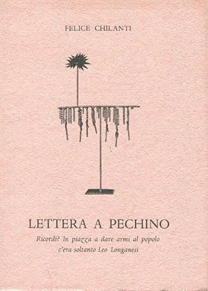 LETTERA A PECHINO, Milano, All'insegna del pesce d'oro, 1982