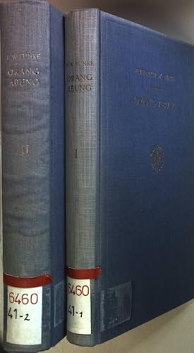 Orang Abung. Volkstum Süd-Sumatras im Wandel (2 Bände KOMPLETT) - Bd. 1: Kulturgeschichte der Abu...