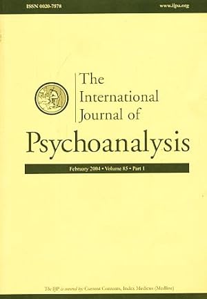 Bild des Verkufers fr Volume 85. The International Journal of Psychoanalysis. 2004. Part 5. zum Verkauf von Fundus-Online GbR Borkert Schwarz Zerfa