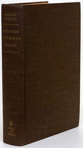 Seller image for Modern American Usage for sale by Good Books In The Woods