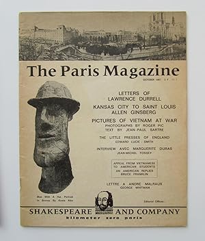 Image du vendeur pour The Paris Magazine no.1 mis en vente par William Allen Word & Image
