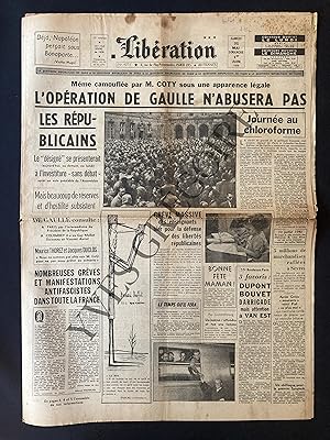 LIBERATION-N°4271-SAMEDI 31 MAI/DIMANCHE 1er JUIN 1958