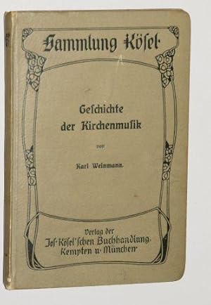 Bild des Verkufers fr Geschichte der Kirchenmusik zum Verkauf von Antiquariat Lehmann-Dronke