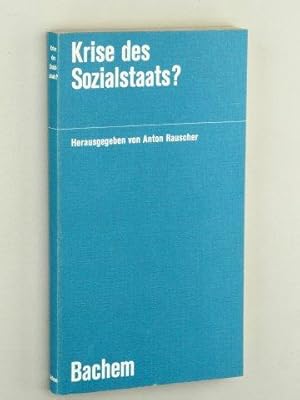 Immagine del venditore per Krise des Sozialstaats? venduto da Antiquariat Lehmann-Dronke