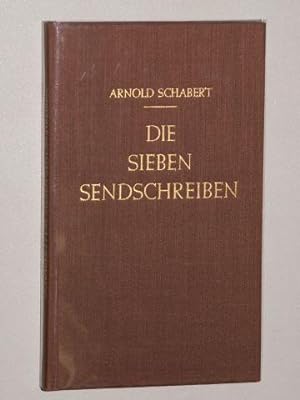 Bild des Verkufers fr Die sieben Sendschreiben. zum Verkauf von Antiquariat Lehmann-Dronke