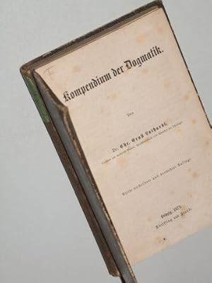 Bild des Verkufers fr Kompendium der Dogmatik. 4., verb. u. verm. Aufl. zum Verkauf von Antiquariat Lehmann-Dronke