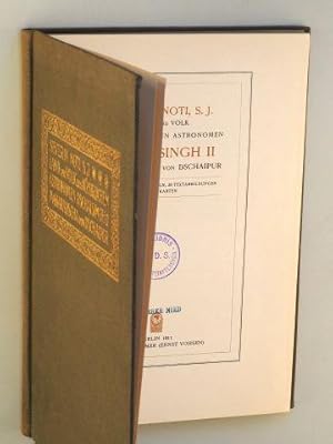 Seller image for Land und Volk des kniglichen Astronomen Dschaisingh II, Maharadscha von Dschaipur. for sale by Antiquariat Lehmann-Dronke