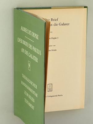 Bild des Verkufers fr Der Brief des Paulus an die Galater. 3., vernd. u. erw. Aufl. zum Verkauf von Antiquariat Lehmann-Dronke