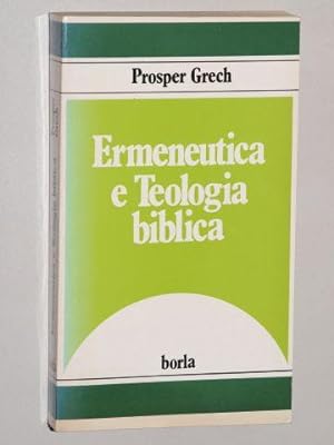 Seller image for Ermeneutica e Teologia biblica. for sale by Antiquariat Lehmann-Dronke