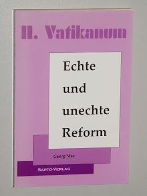 Seller image for Echte und unechte Reform. for sale by Antiquariat Lehmann-Dronke