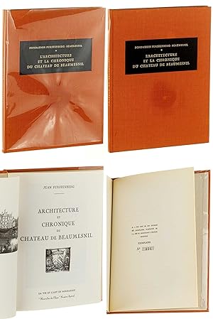 Seller image for Architecture et chronique du chteau de Beaumesnil. for sale by Antiquariat Lehmann-Dronke