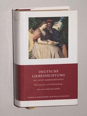 Bild des Verkufers fr Deutsche Liebesdichtung aus acht Jahrhunderten. zum Verkauf von Antiquariat Lehmann-Dronke