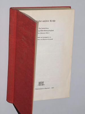 Bild des Verkufers fr Handbuch zum Evangelischen Kirchengesangbuch. Sonderband. Die Lieder unserer Kirche. Eine Handreichung zum evangelischen Kirchengesangbuch von Johannes Kulp. Bearb. u. hrsg. von A. Bchner u. S. Fornaon. zum Verkauf von Antiquariat Lehmann-Dronke